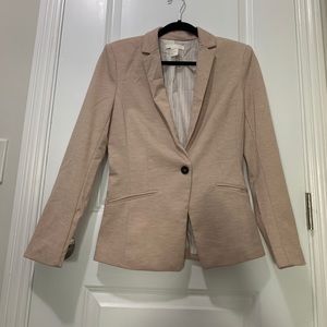 H&M blazer - pale pink size 6